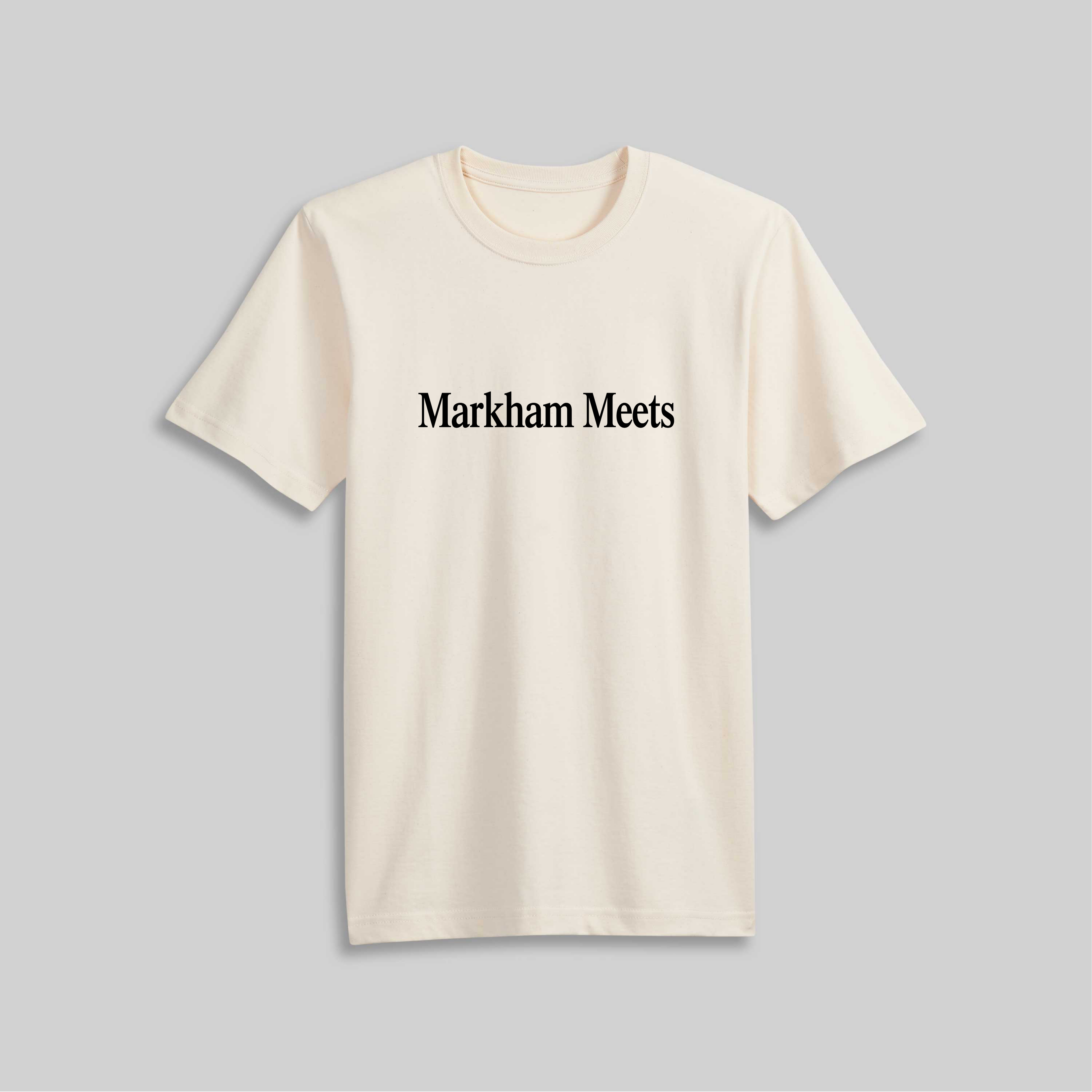 Markham Meets Signature Embroidered Tee