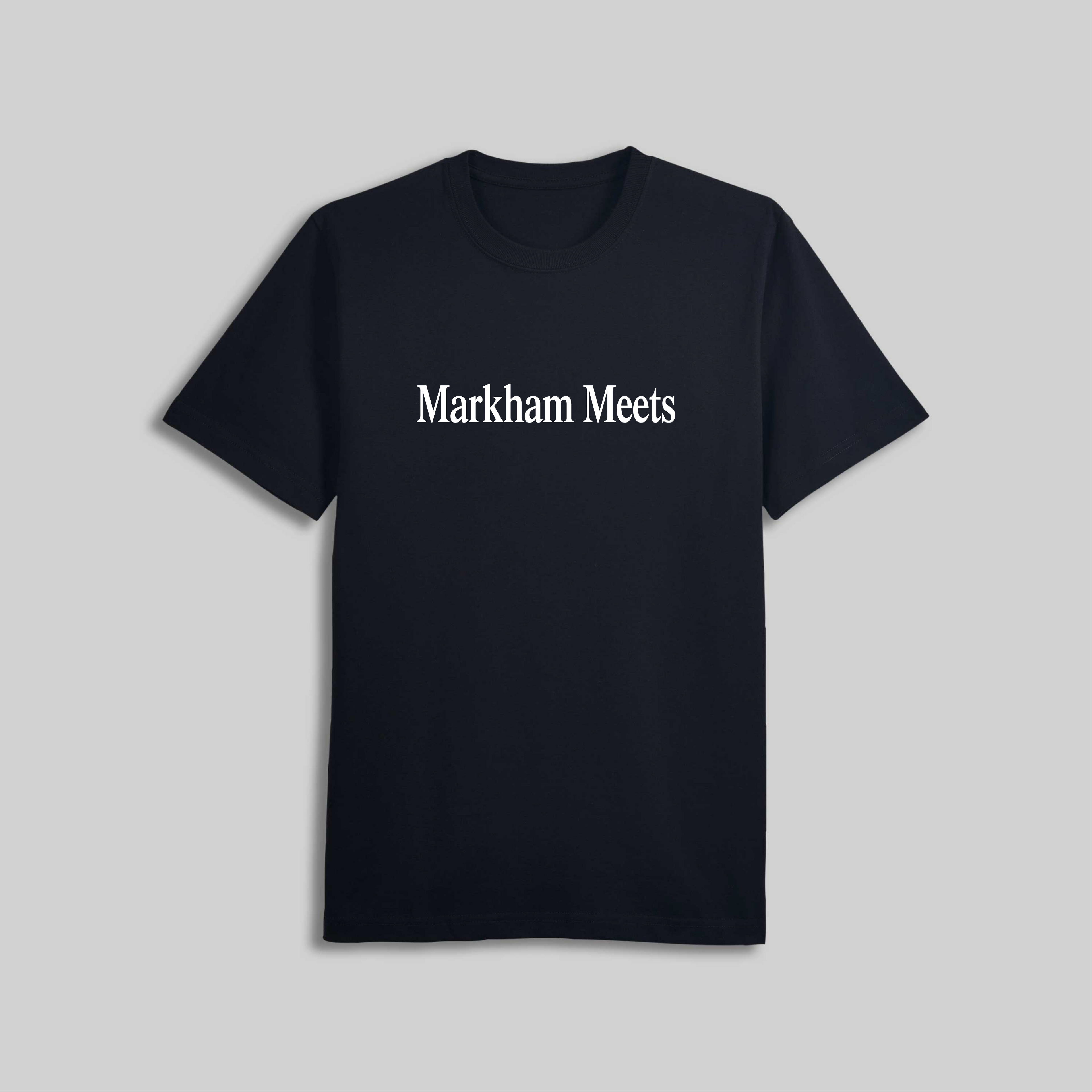 Markham Meets Signature Embroidered Tee